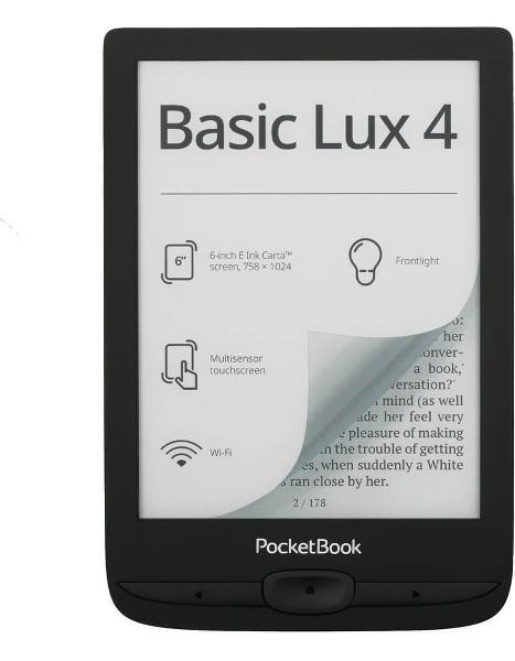 Электронная книга PocketBook 618 Ink Black (PB618-P-WW)